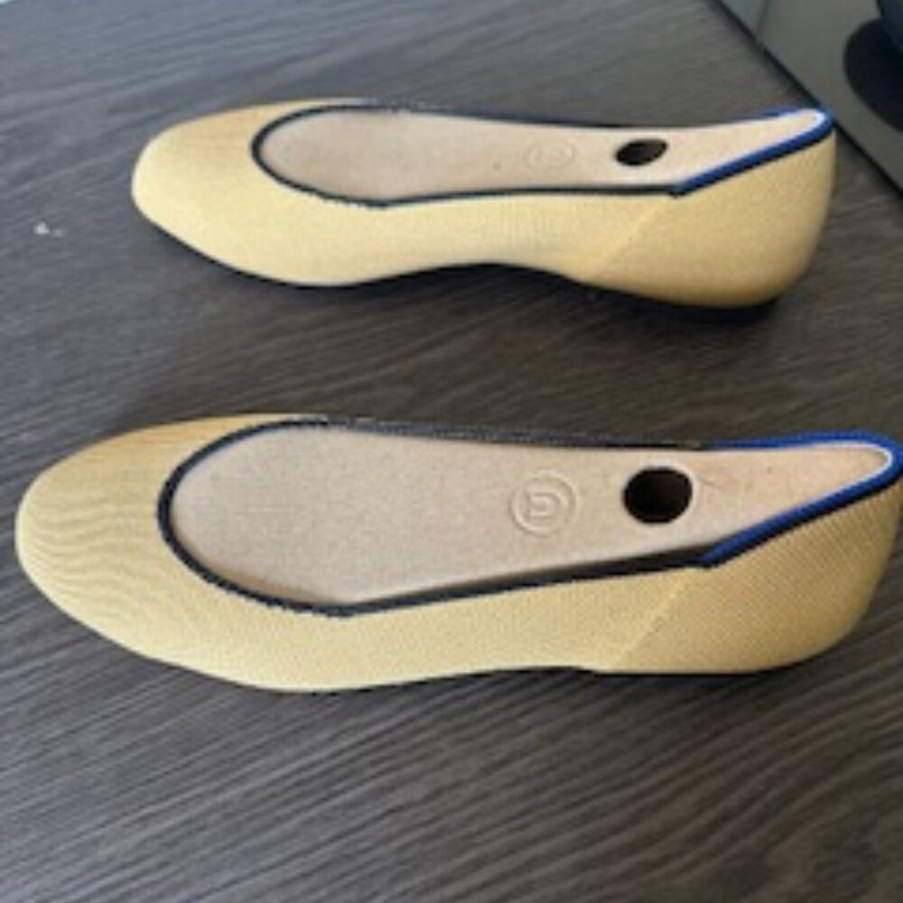 Rothy's Square Toe Flat - Yellow - image 7